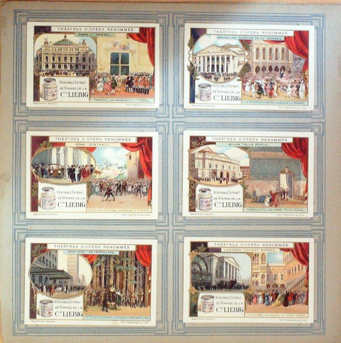 Théatres D'opéra Renommés 1924