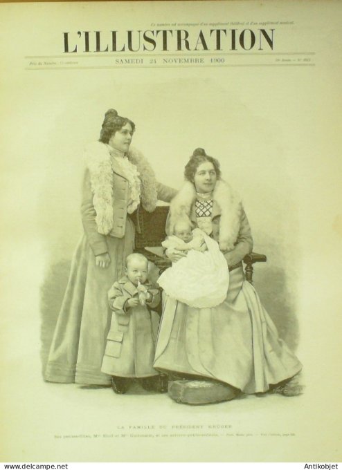 L'illustration 1900 n°3013 Marseille (13) Kruger alaska cp Nome Chine Peï-Tang Madagascar Tananarive