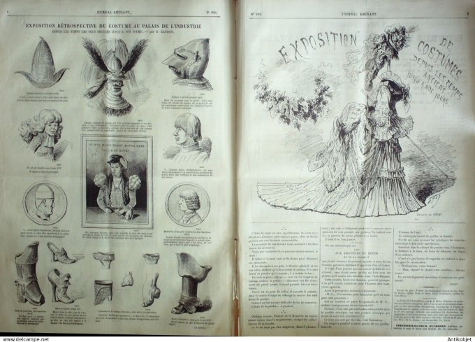 Le Journal Amusant 1874 #  939 Souvenirs d'auberge par Grevin