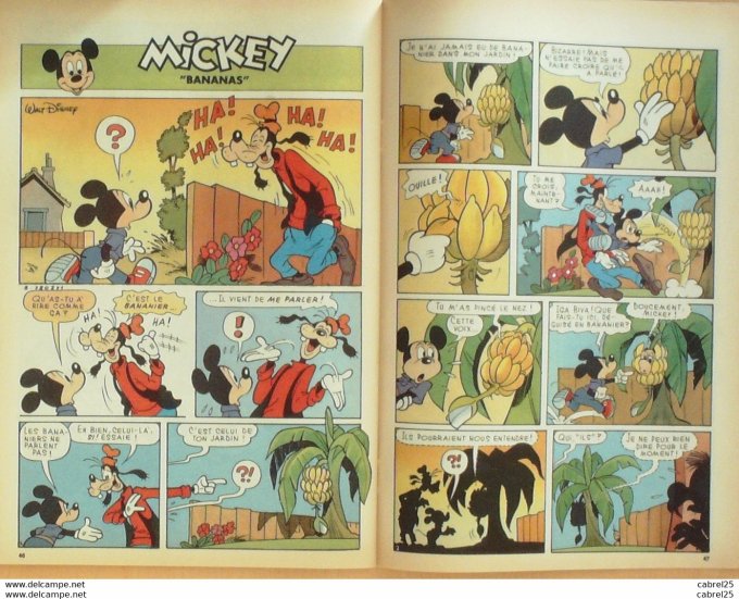 Journal de Mickey n°2053 Jeu CROC BLANC (25-10-1991)