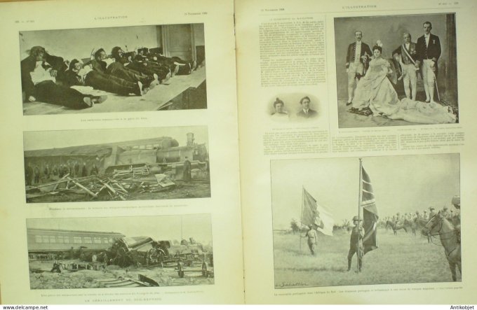 L'illustration 1900 n°3013 Marseille (13) Kruger alaska cp Nome Chine Peï-Tang Madagascar Tananarive