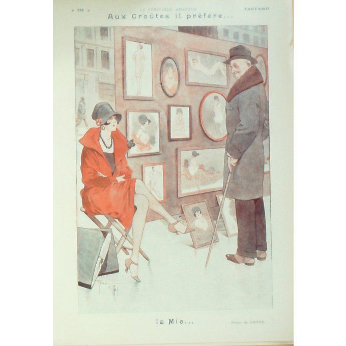 GIFFEY-AUX CROUTES IL PREFERE LA MIE-1929
