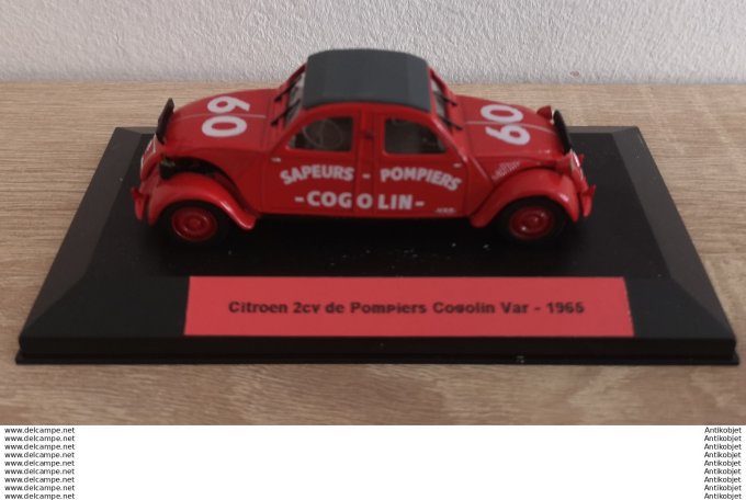 Citroen 2cv de Pompiers 1:43 Cogolin Var 1965