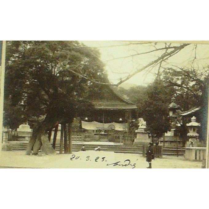 Cpa Japon Kobe Paquebot Jules Michelet 1923