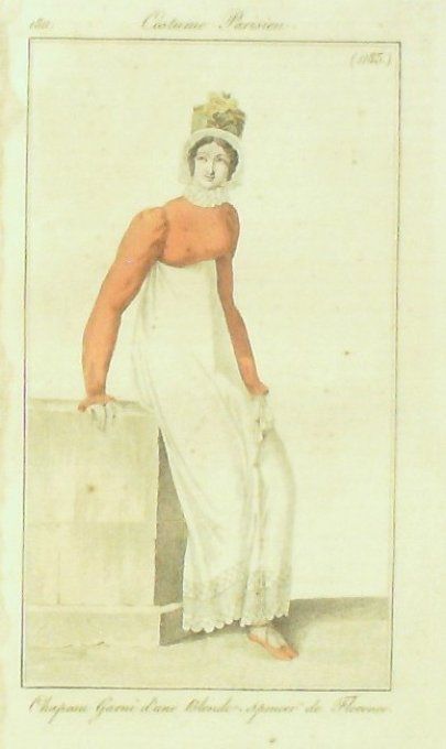 Costume Parisien 1811 # 1183 Spencer de Florence