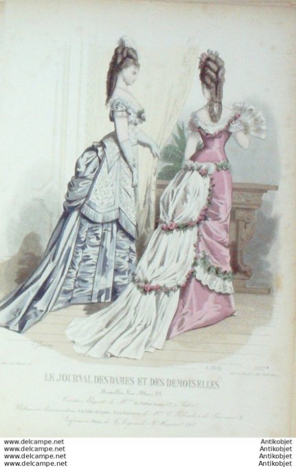 Journal des Dames Demoiselles 1874 # 1277