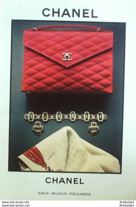 Publicite Cosmetique Chanel 1995