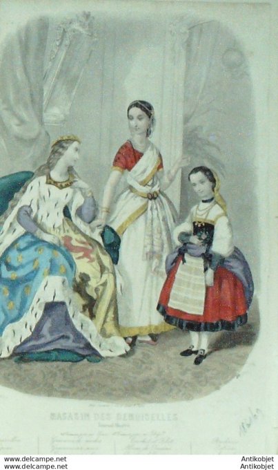 Magasin des demoiselles 1866 #  9 Travestissements