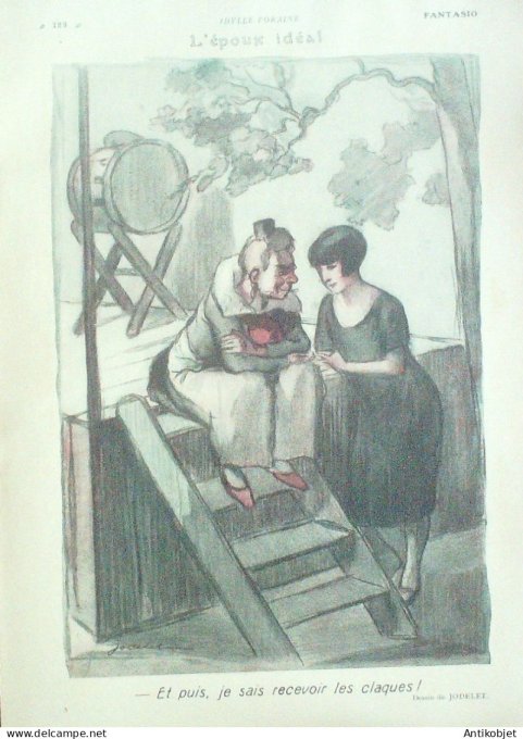 Fantasio 496 1927 Boeckeny Bonnotte Jodelet Vallet Vivien Bernard