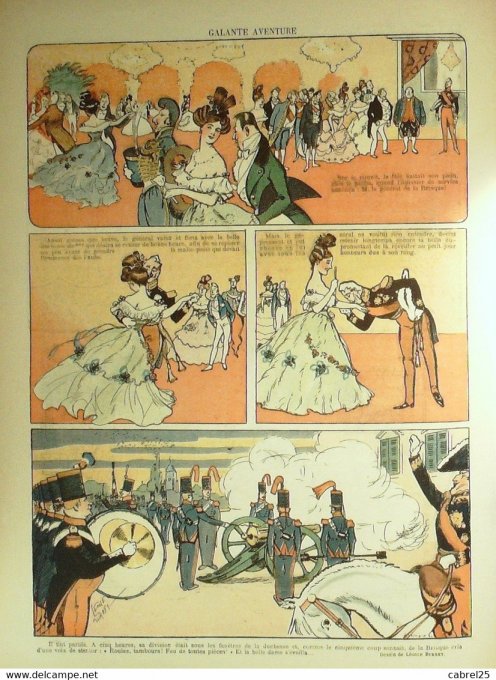 Le Rire 1905 n°138 Camara Roubille Poulbot Villemot Wély Métivet Radiguet Iribe Franc Nohain