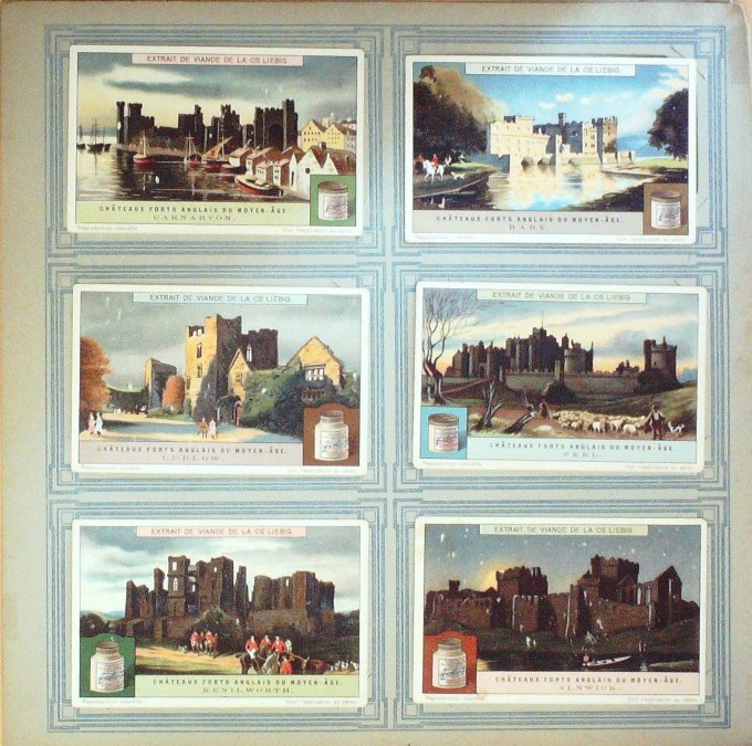 Chateaux Forts Anglais Du Moyen Age 1927