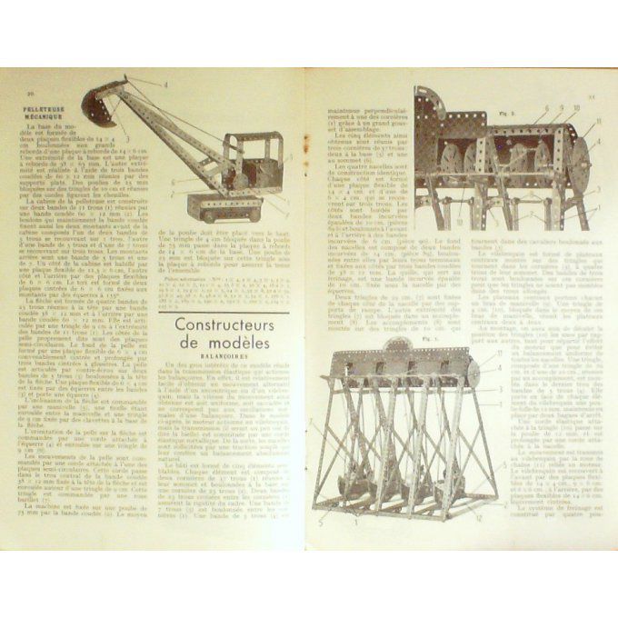 Meccano Magazine Yatching Meccano Jodel Hornby Citroen 2 Cv 1954