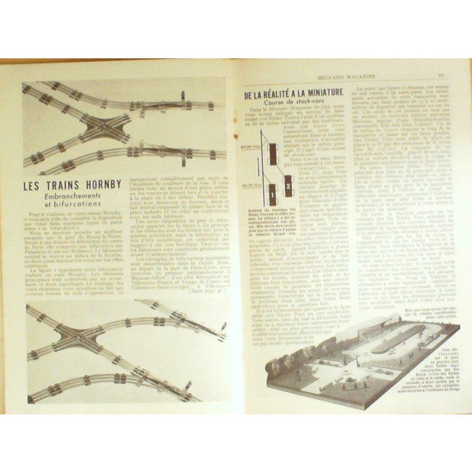 Meccano Magazine Yatching Meccano Jodel Hornby Citroen 2 Cv 1954