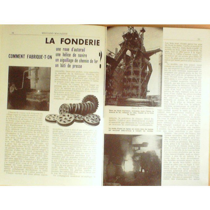 Meccano Magazine Yatching Meccano Jodel Hornby Citroen 2 Cv 1954