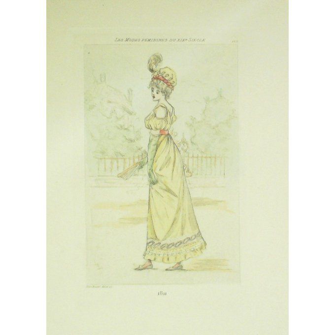 Mode Féminine époque 1811 (H.Boutet)