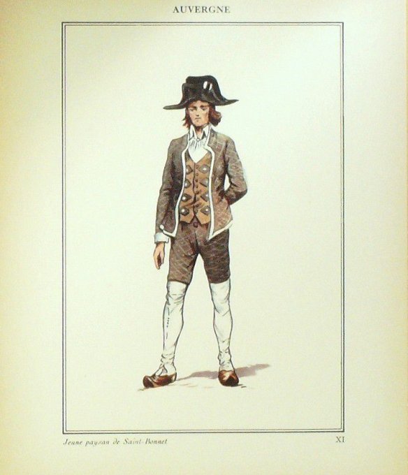 Auvergne-Rhône-Alpes Saint Bonnet Paysan 1920