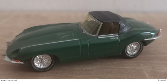 Jaguar Type E vert  Meccano Matchbox  1:43