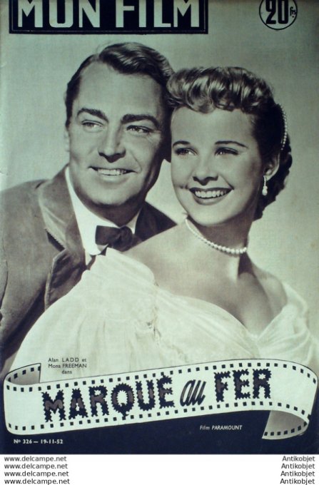 Marqué au Fer Alan Ladd Mona Freemans Elena Royle