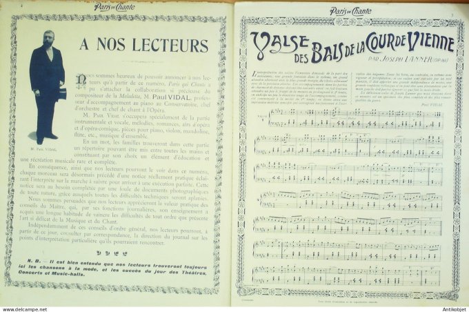 Paris qui chante 1904 n° 53 Fragson Alfred Margis