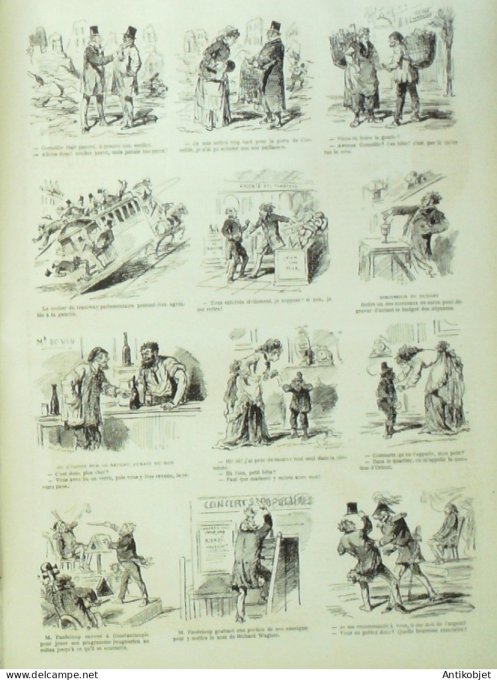 Le Monde illustré 1876 n°1025 Rouen (76) Serbie Kiadowa Lourdes (65) Turquie Constantinople Mosquée 