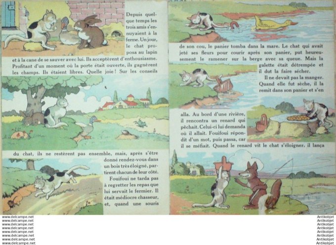 Rabier Benjamin Les trois amis (Garnier) Eo 1952