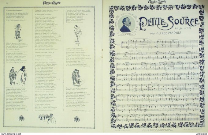 Paris qui chante 1904 n° 53 Fragson Alfred Margis