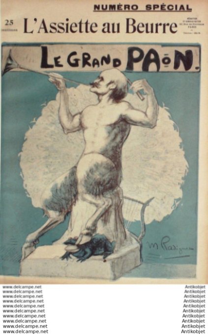 L'Assiette au beurre HS Le grand Paon Radiguet