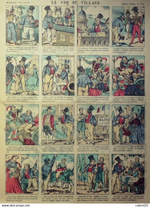 Le Coq Du Village (Pellerin d'epinal)