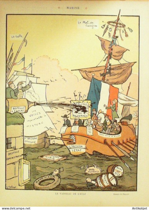 Le Rire 1909-05- 8 # 327 Journal humoristique Ed.Originale Animaux feroces
