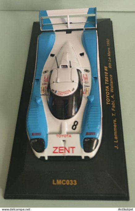 Toyota TS010 # 8 LMC033 Le Mans 181th 1992 IXO 1/43