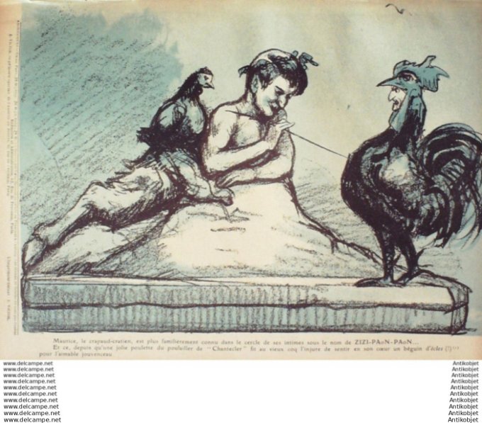 L'Assiette au beurre HS Le grand Paon Radiguet