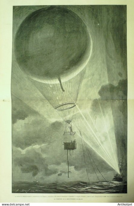 Le Monde illustré 1901 n°2325 Afghanistan Emir Abdour-Rahman New-York Shamrock II Sablettes (83)