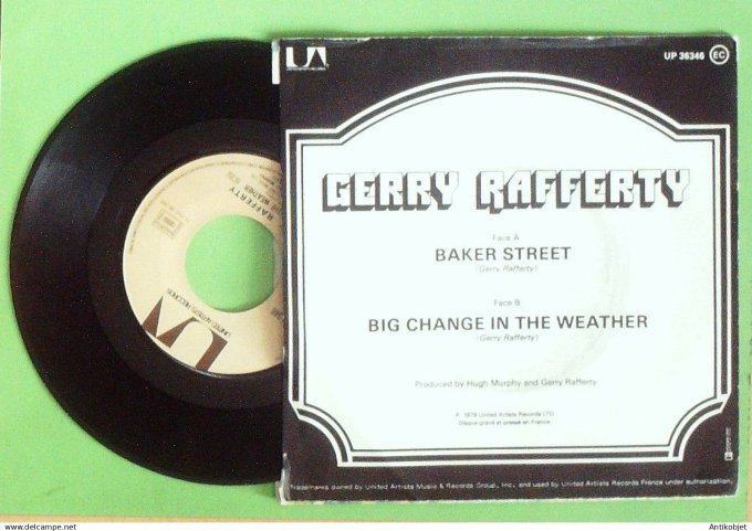 Rafferty Gerry 45T SP Baker Street 1978