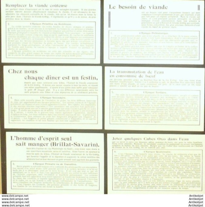 Chromo Liebig Sang 1233 Les temps geologiques II (1930)