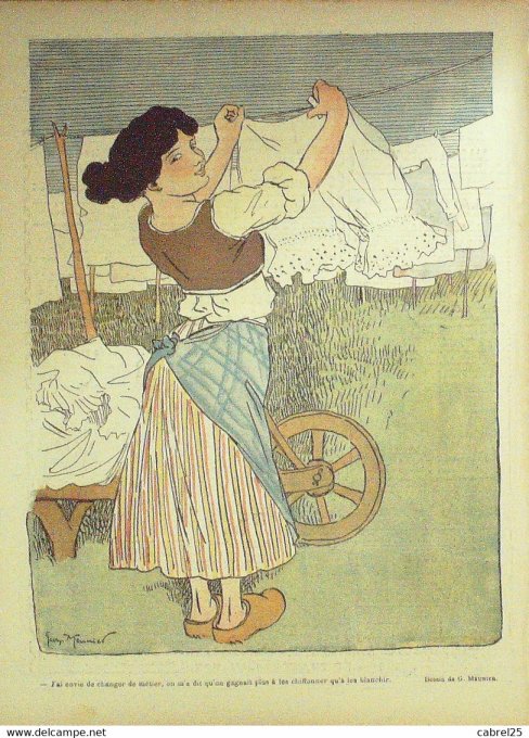 Le Rire 1902 n°405 Iribe Bac Meunier Sancha Jeanniot Faivre Hellé