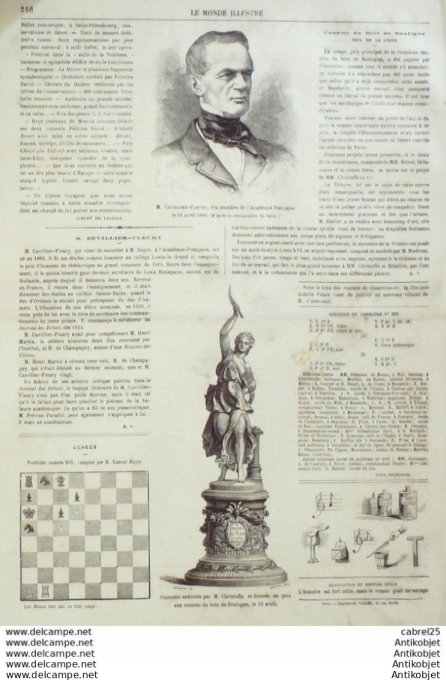 Le Monde illustré 1866 n°471 Guyanne Cayenne Oyapoch Islande Bruara Reikiavich