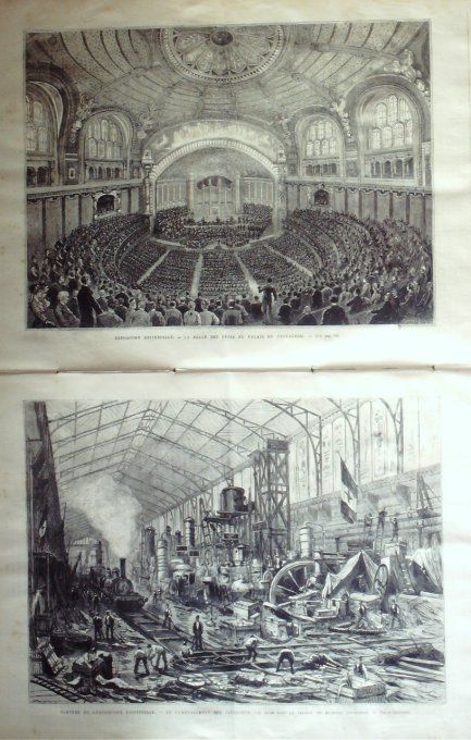 L'Univers illustré 1878 # 1234 Afghanistan Khyber Attock  Chine Calligraphie Thomas Edison