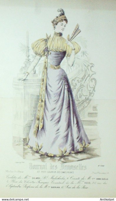 Journal de Demoiselles 1893 # 4968 (Maison Galardi)