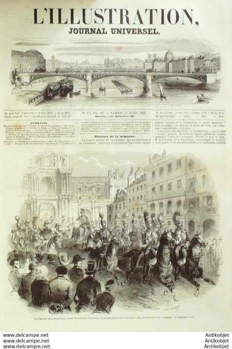 Monde illustré-1868-598-METZ (57)-Saint REMY de PROVECE (13)-LANNEMEZAN (65)-Frédéric MISTRAL-Don BA