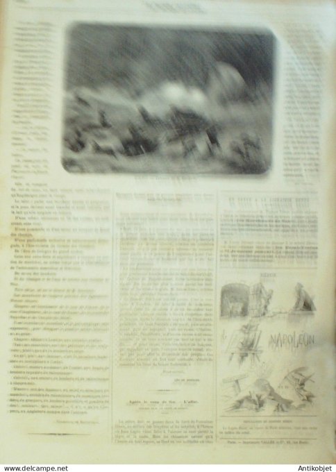Le Monde illustré 1862 n°271 Fontainebleau (77) Davenport Rock-Island Cochinchine Vinch-Hong Algérie