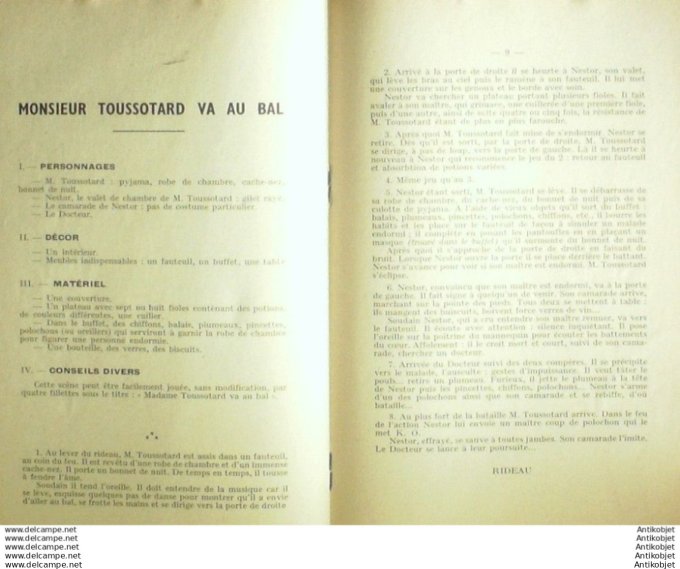 Scenes muettes A.Jouzeau 1954 # 21 (Cotra Tours)