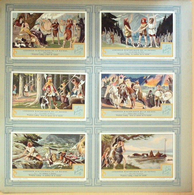 Legendes Historiques De La Suisse 1930