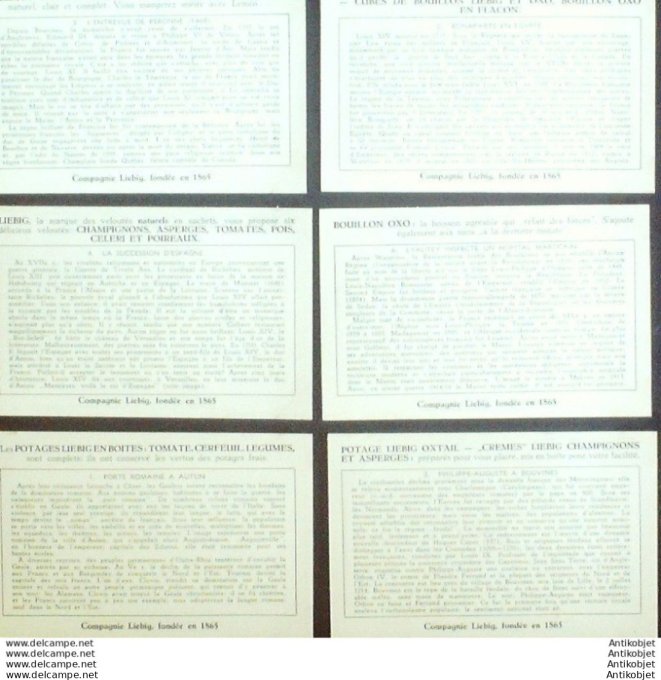 Chromo Liebig Sang 1629 Histoire de France (1955)