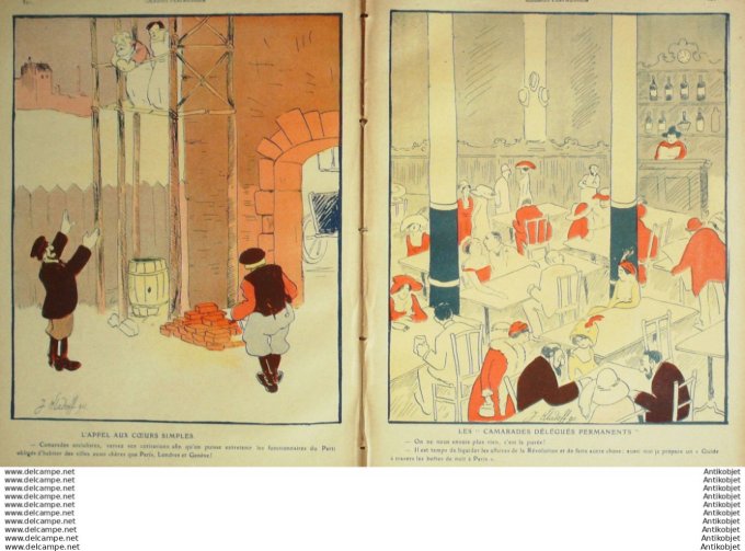 L'Assiette au beurre 1910 # 520 Le Bilan de la Revolution Russe Kladoffdo