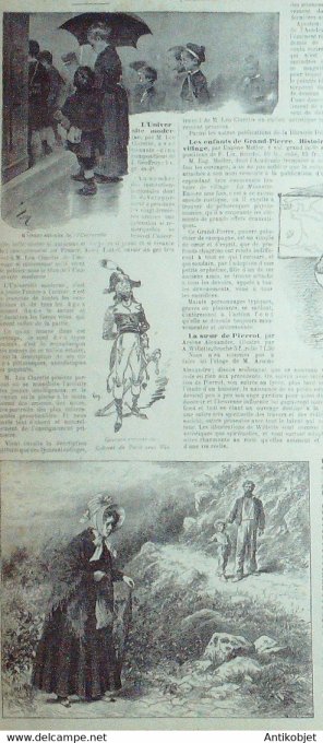 Soleil du Dimanche 1892 n°52 Lesseps Vénézuela Andueza Maisons Laffitte (92)