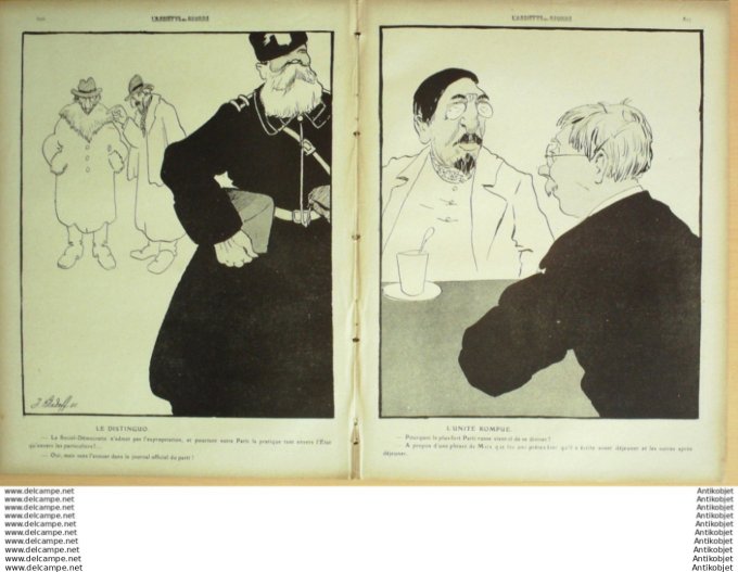 L'Assiette au beurre 1910 # 520 Le Bilan de la Revolution Russe Kladoffdo