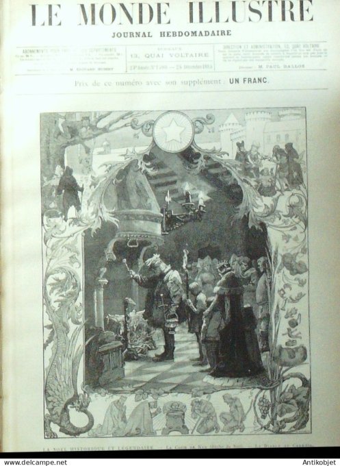 Le Monde illustré 1885 n°1500 Serbie Pirot Sapho Bouley Député (56)