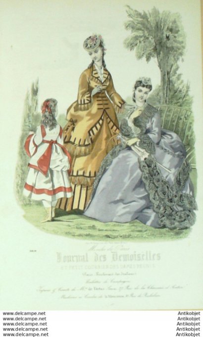 Journal de Demoiselles 1871 # 3856