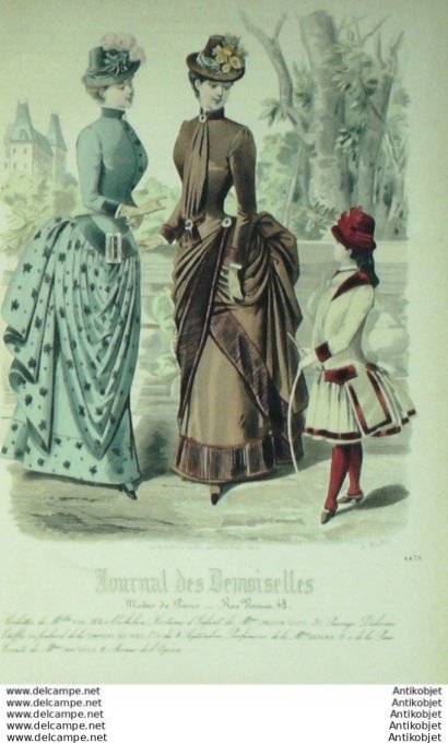 Journal de Demoiselles 1884 # 4475 (Maison Vidal)