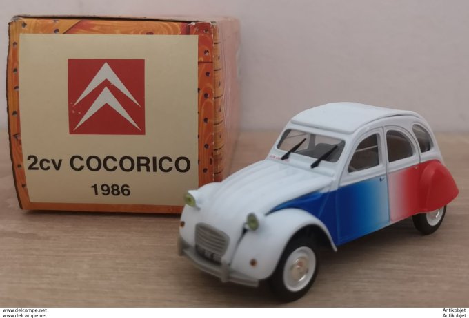 Citroen 2cv Cocorico 1986 Norev 1:43